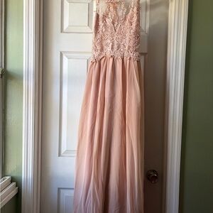 Blush Lace Dress